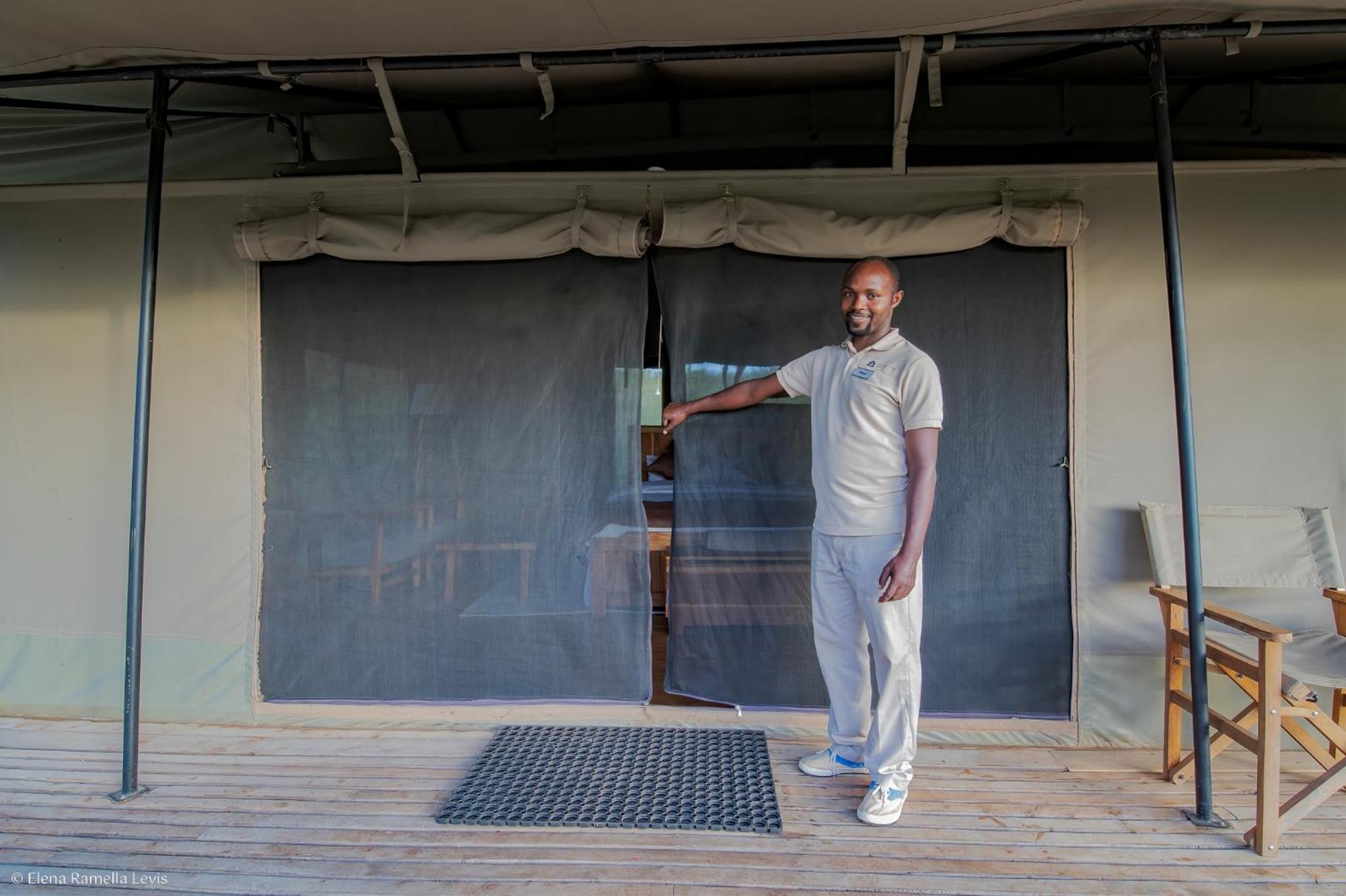 Serengeti Kifaru Tented Lodge Mugumu Eksteriør bilde