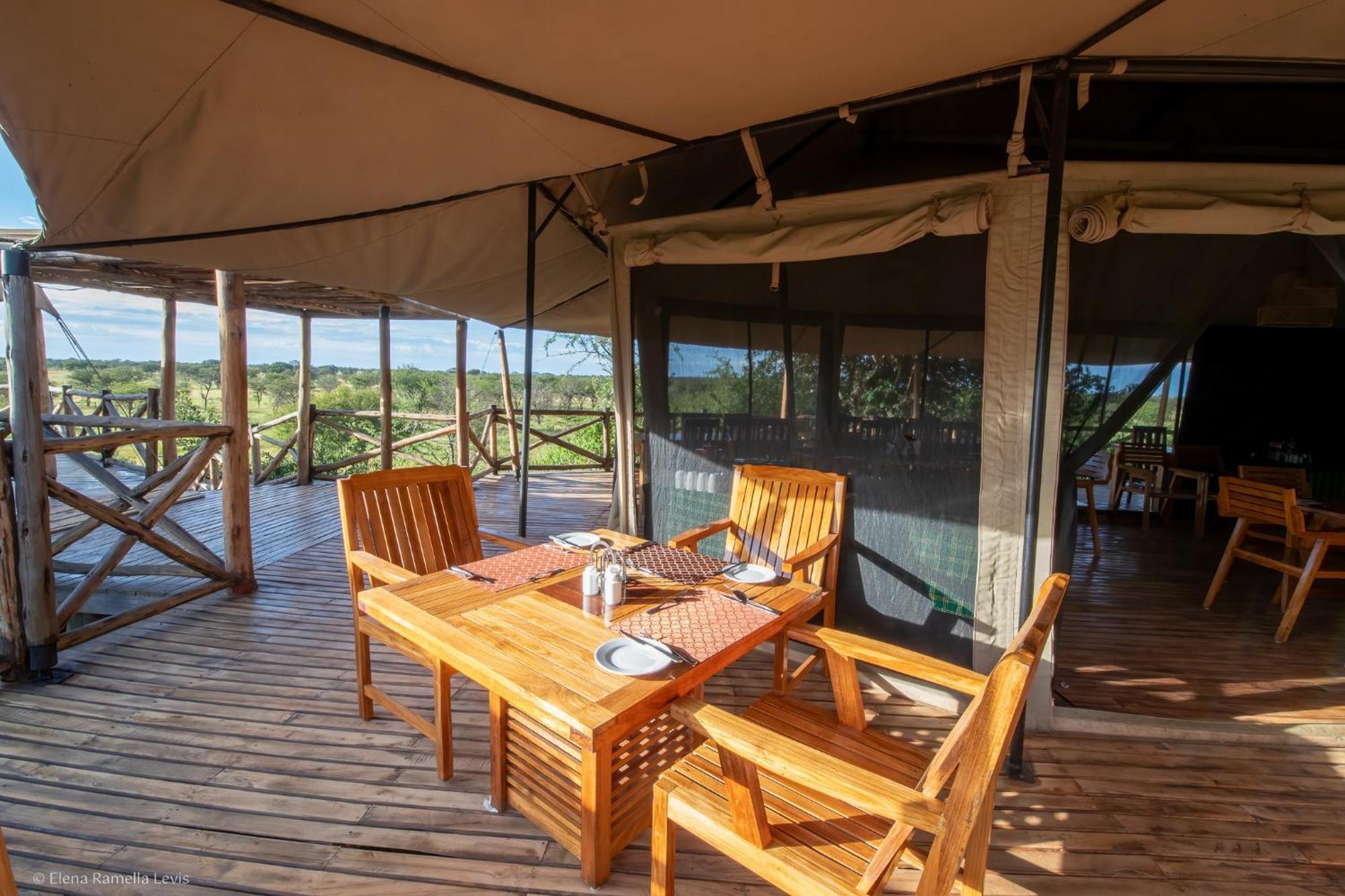 Serengeti Kifaru Tented Lodge Mugumu Eksteriør bilde