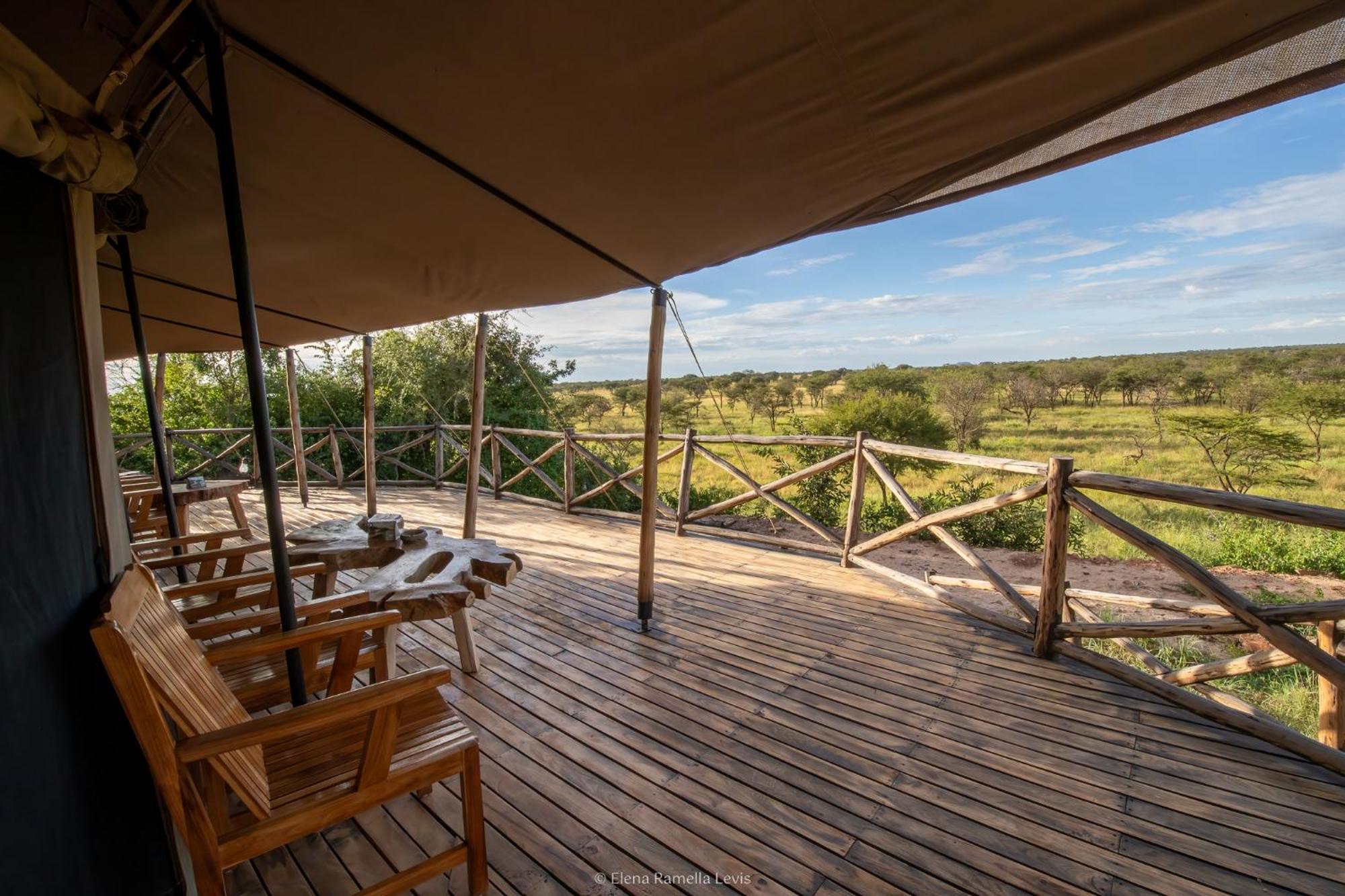 Serengeti Kifaru Tented Lodge Mugumu Eksteriør bilde