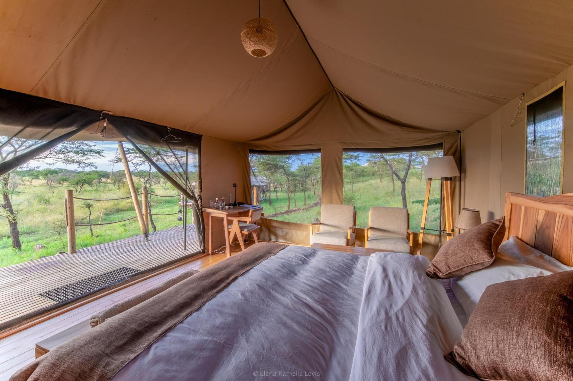 Serengeti Kifaru Tented Lodge Mugumu Eksteriør bilde
