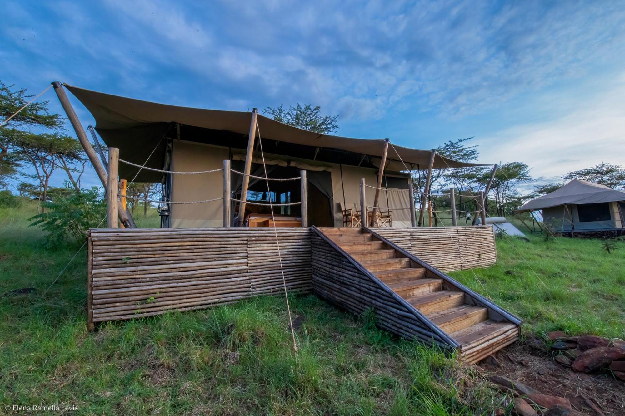 Serengeti Kifaru Tented Lodge Mugumu Eksteriør bilde